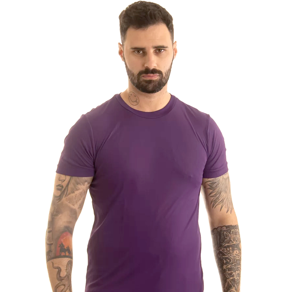 Camiseta DryFit Personalizada Roxo