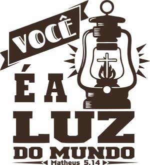Arte Gospel - Você é a Luz do Mundo