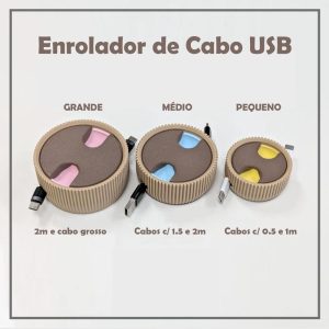 Enrolado de Cabo USB